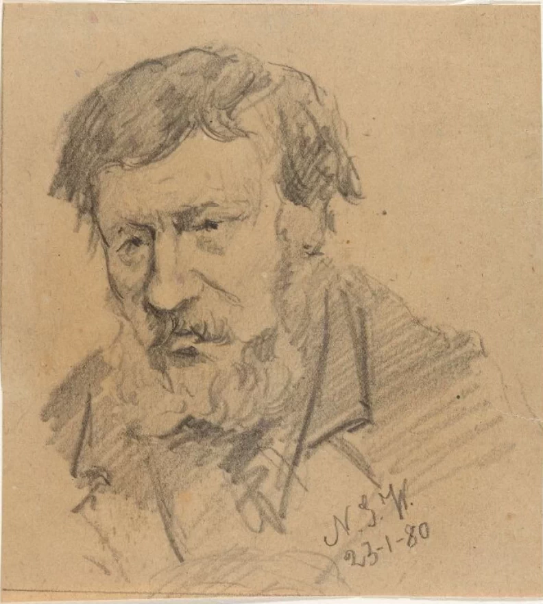 Uomo barbuto - The National Museum, Oslo